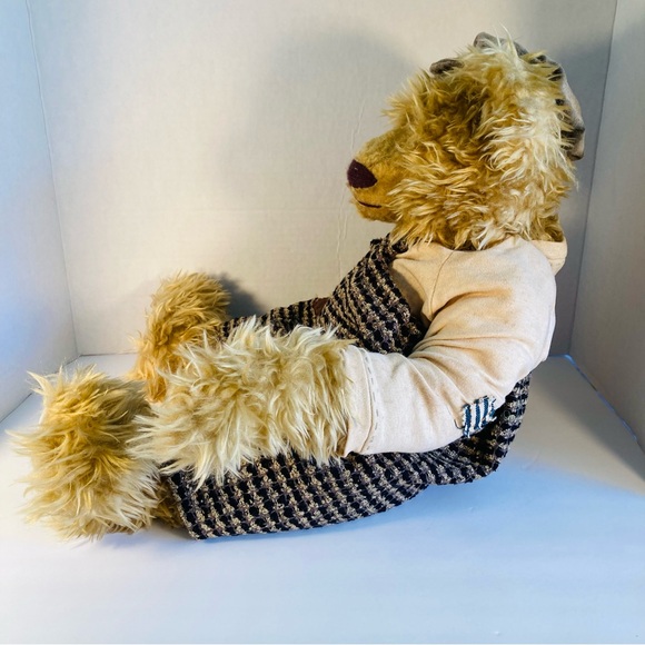 Vintage Lonnie St. Martin Homespun Collection 1998 Teddy Bear "Sam" Collectible - Picture 4 of 16